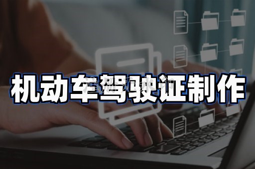 机动车驾驶证制作